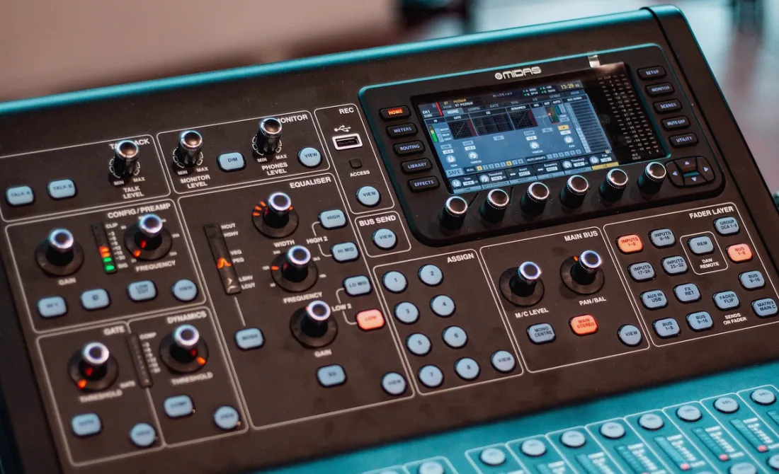 Studio Equipment Setup